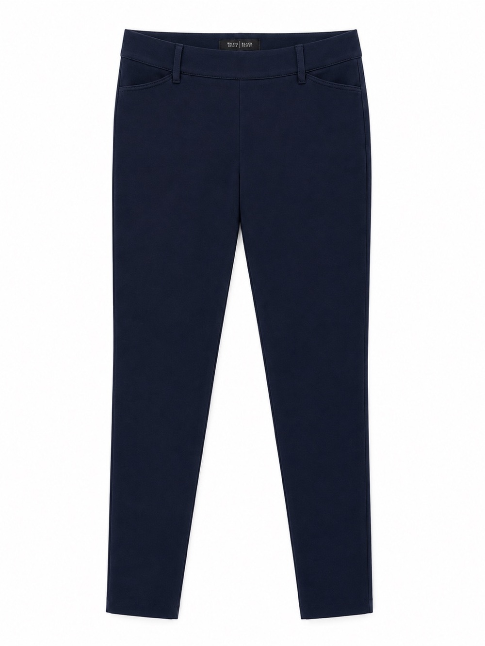 White House Black Market Navy Skinny Ankle Jeans
